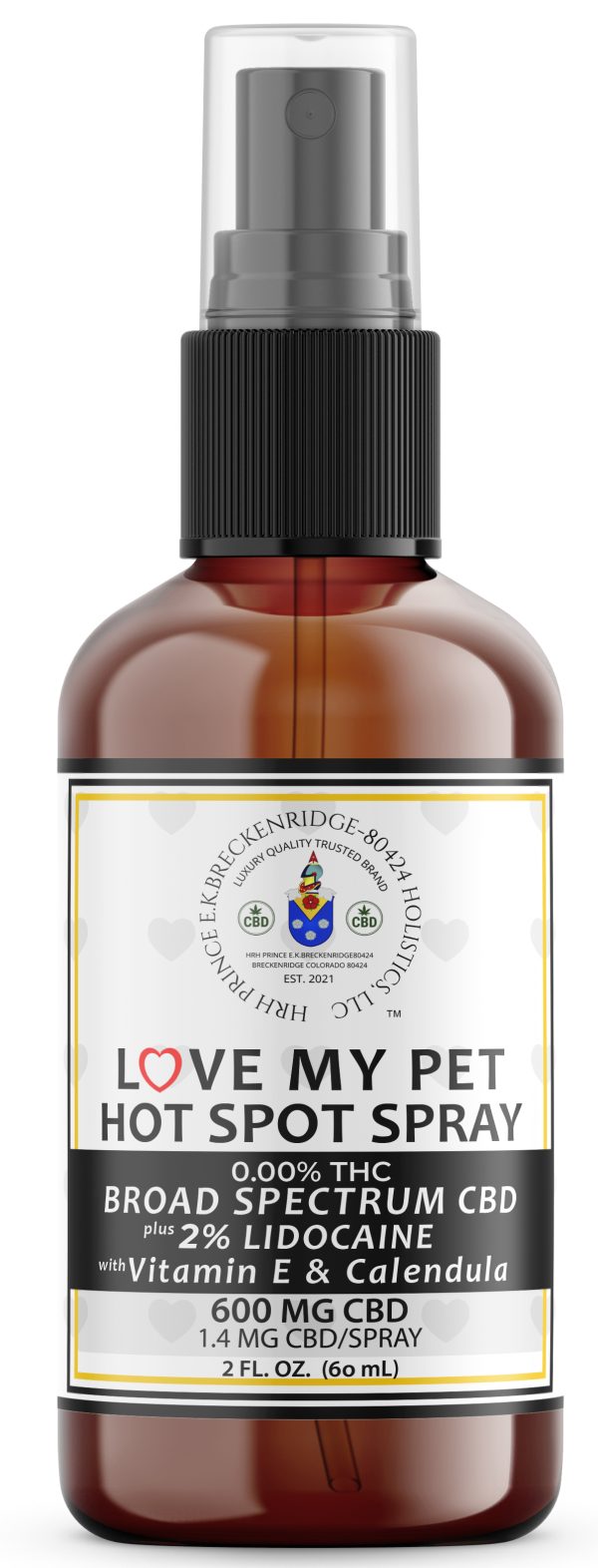 Love My Pet Hot Spot Spray