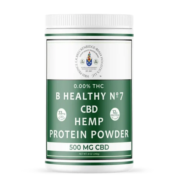 B Healthy No 7 CBD Hemp Protein Powder